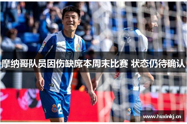摩纳哥队员因伤缺席本周末比赛 状态仍待确认