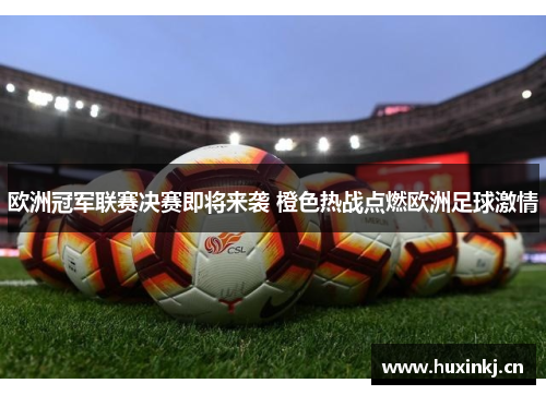 欧洲冠军联赛决赛即将来袭 橙色热战点燃欧洲足球激情